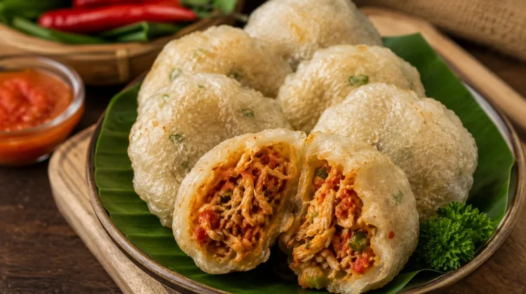 Cireng Ayam Suwir Pedas Jadi Camilan Favorit Pecinta Pedas