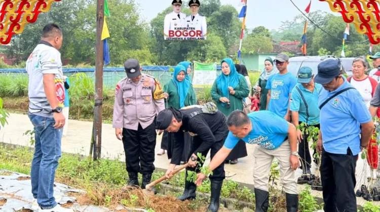 Sambut HJB ke-544, Warga dan Pemkab Bogor Tanam 1.000 Pohon di Jonggol