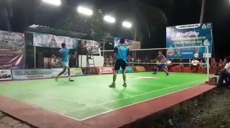 Sebanyak 96 Pebulu Tangkis Adu Skill di Kapolsek Tenjo Cup 2026