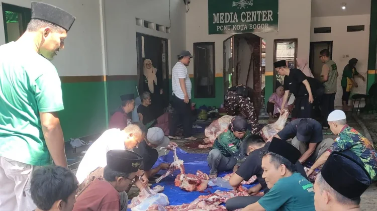 PCNU Kota Bogor Tebar Semangat Berbagi di Iduladha