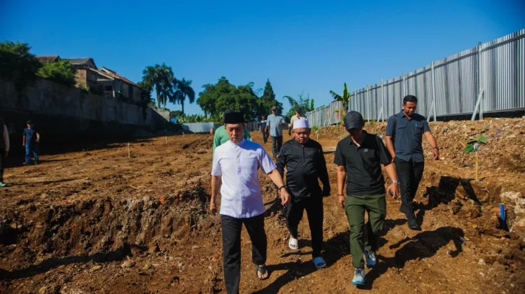 Wali Kota Bogor Tinjau Pembangunan Trase Baru Jalan Batutulis