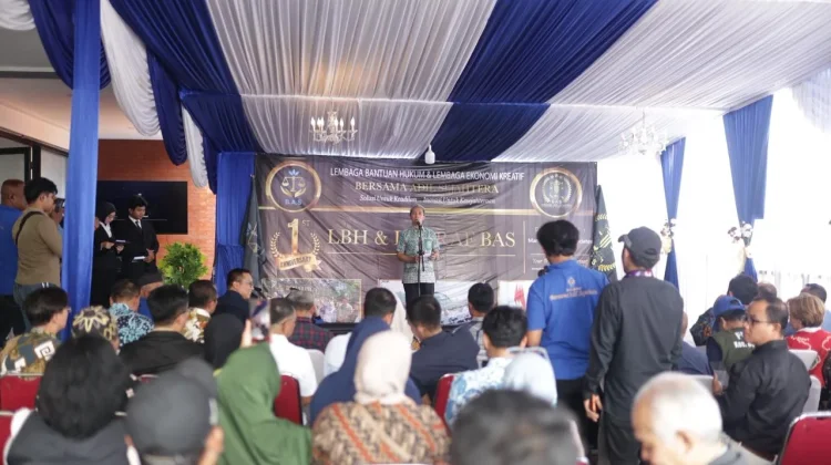 Resmikan Sekretariat BAS, Dedie Rachim Dorong Penyelesaian Sengketa Melalui Bale