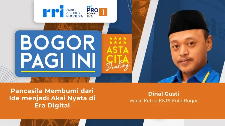 KNPI Kota Bogor Dorong Penguatan Nilai Pancasila Melalui Media Sosial