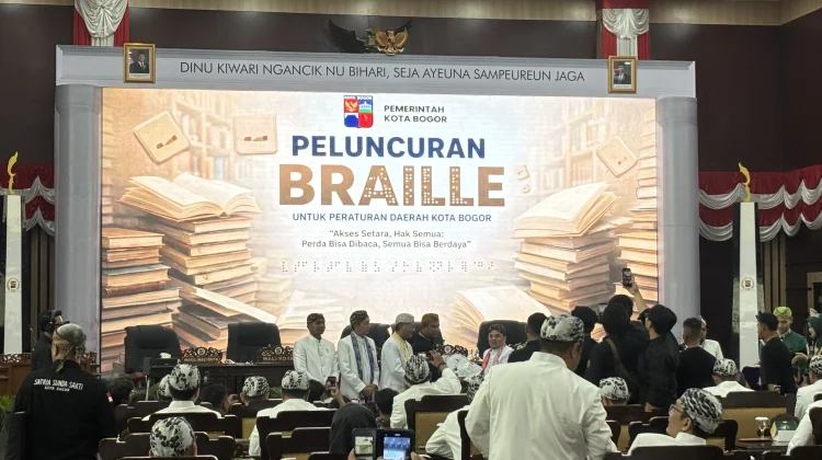 HJB Bogor ke-544 Makin Inklusif, Perda Braille dan JIBI Jadi Sorotan