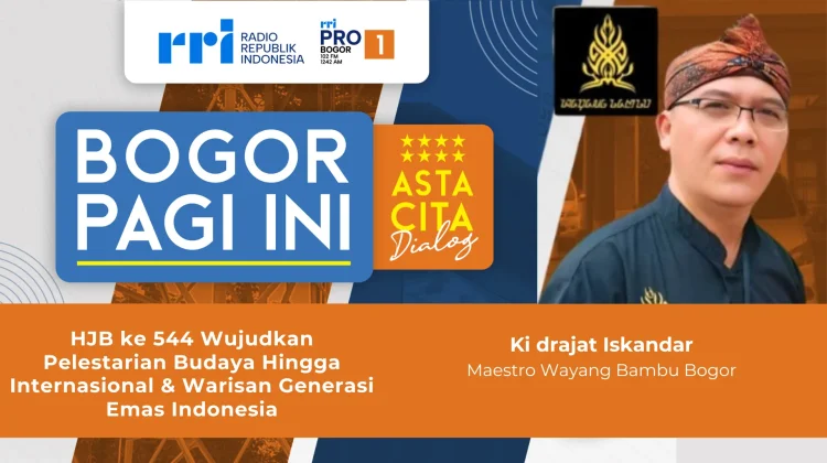 Maestro Wayang Bambu Ajak Generasi Muda Cintai Budaya Bogor