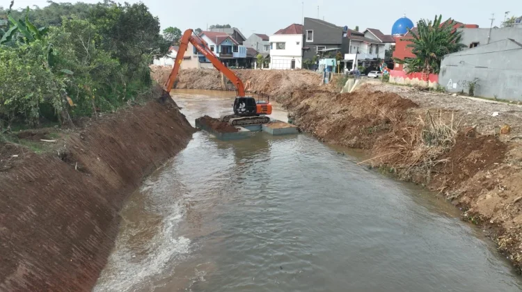 KP2C Dukung BBWSCC Lakukan Program Normalisasi Sungai Cileungsi dan Cikeas