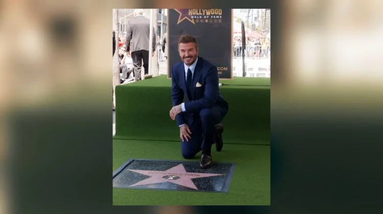 David Beckham Dianugerahi Bintang Hollywood Walk of Fame Kategori Olahraga
