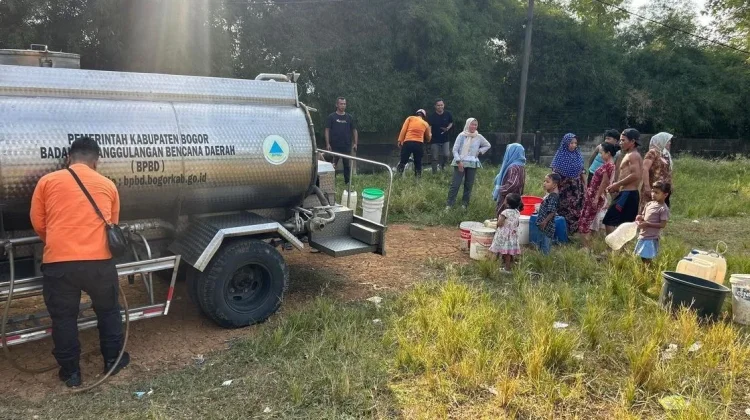 Warga Babakan Madang Bogor Mulai Keluhkan Kekeringan