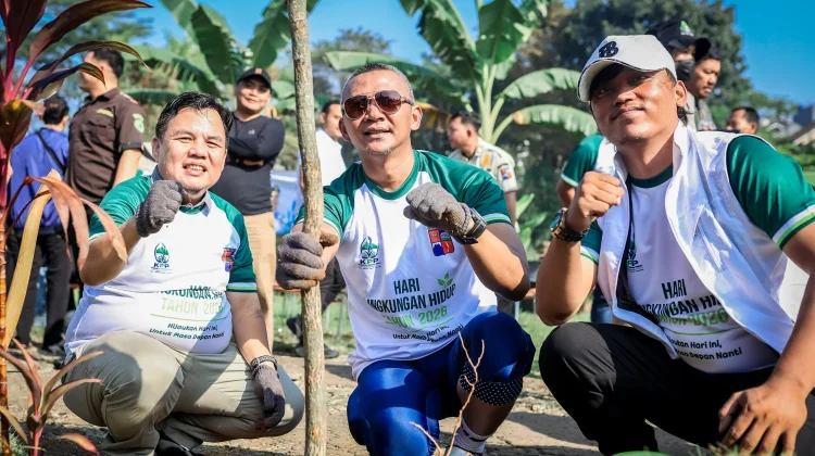 Pemkot Bogor Apresiasi Komunitas Peduli Lingkungan lewat Aksi Tanam Pohon