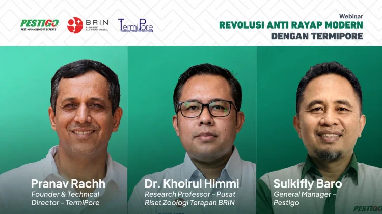 Pestigo, BRIN, dan TermiPore Kenalkan Teknologi Proteksi Bangunan Anti-Rayap
