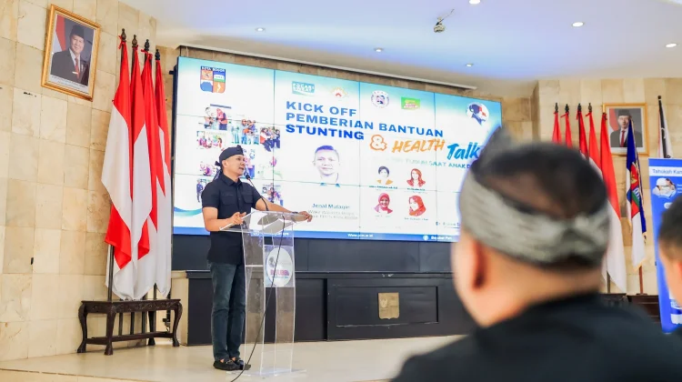 Wakil Wali Kota Jenal Mutaqin Pimpin Kick Off Penanganan Stunting Kota Bogor