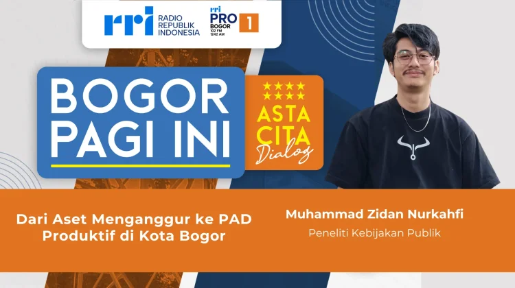Optimalisasi Aset Daerah Kota Bogor Dinilai Perlu Evaluasi Menyeluruh