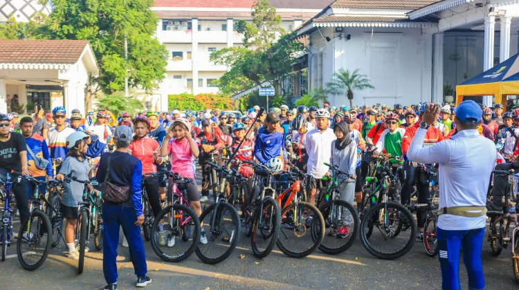 Bogor Green Cycling Semarakkan HJB ke-544, Warga Diajak Hidup Sehat