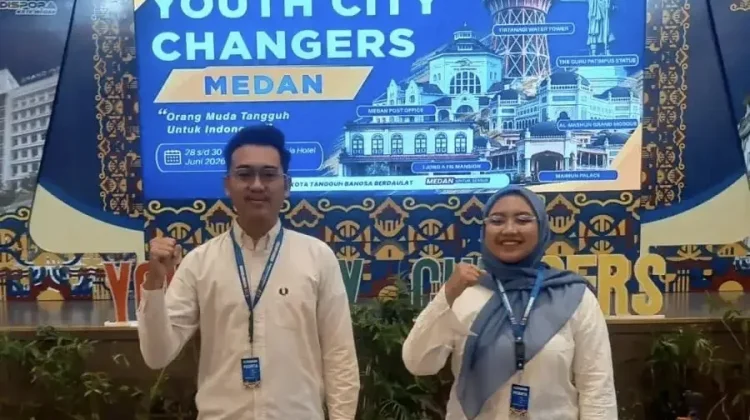 Dorong Potensi Muda, Kota Depok Kirimkan Dua Delegasi YCC di Kota Medan
