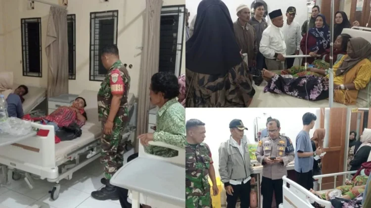 Sembilan Warga Dilarikan ke Puskesmas Sukamakmur akibat Keracunan Makanan