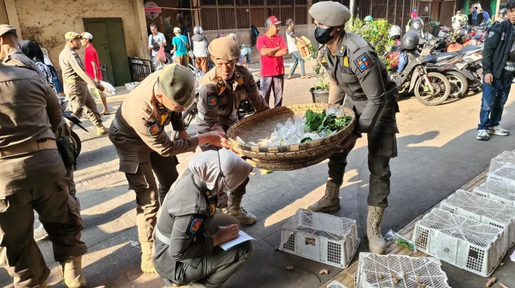 Satpol PP Gencarkan Penataan PKL di Kota Bogor