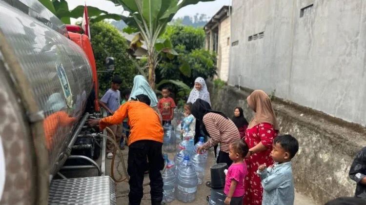 Ribuan Warga Kabupaten Bogor Terdampak Kekeringan, BPBD Salurkan Air Bersih