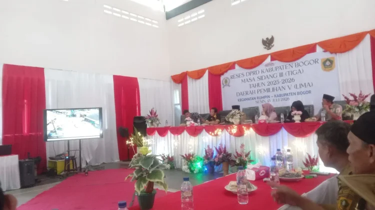 Anggota DPRD Kabupaten Bogor Dapil V Serap Aspirasi Warga di Kecamatan Rumpin