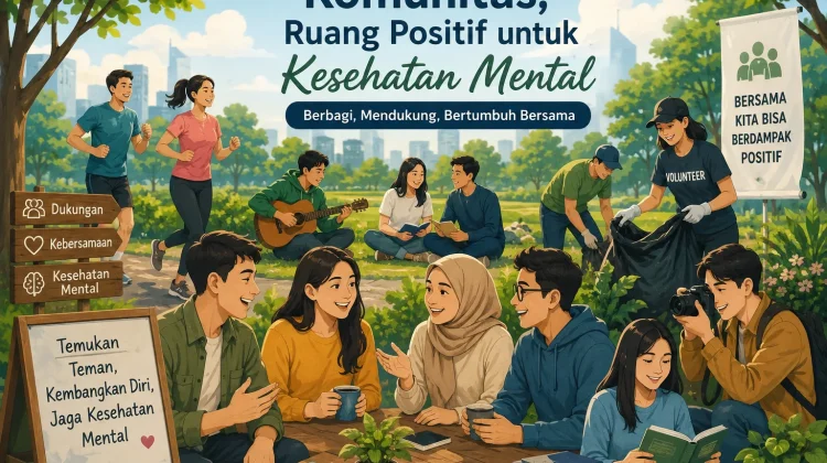 Komunitas Jadi Ruang Baru untuk Menjaga Kesehatan Mental