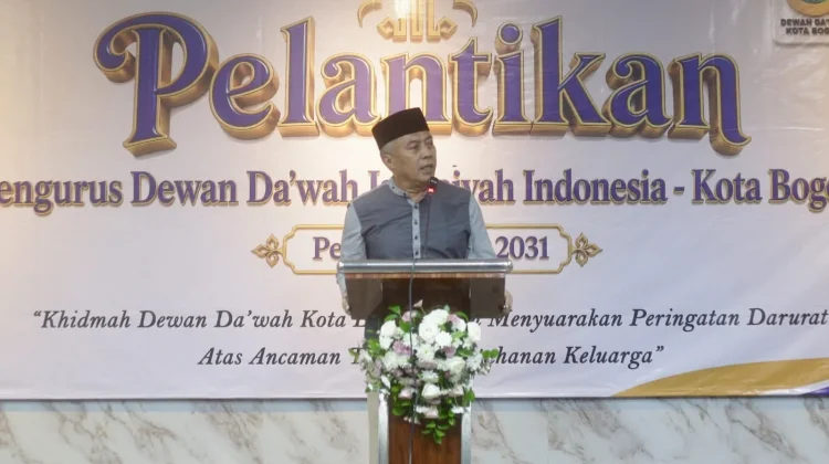 Pengurus Baru DDII Kota Bogor Siap Perkuat Pembinaan Umat