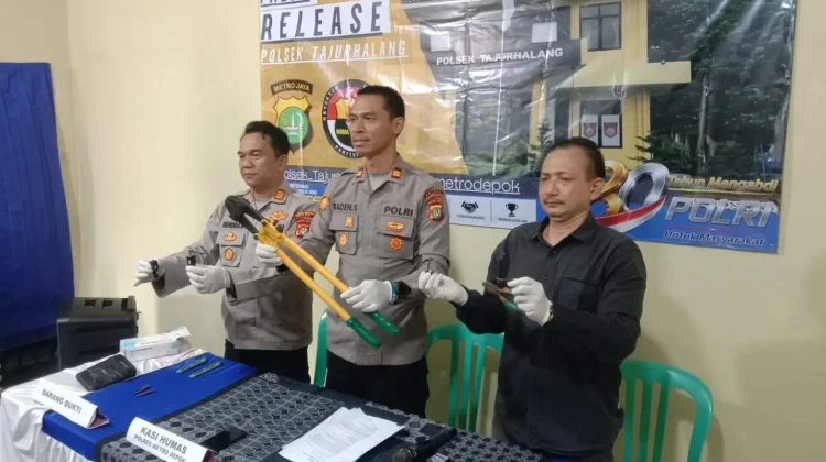 Polsek Tajurhalang Amankan Empat Tersangka Pencurian Truk