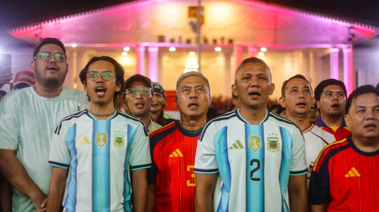 Spanyol Juara Dunia, Pencinta Sepakbola Bogor Nobar Bersama