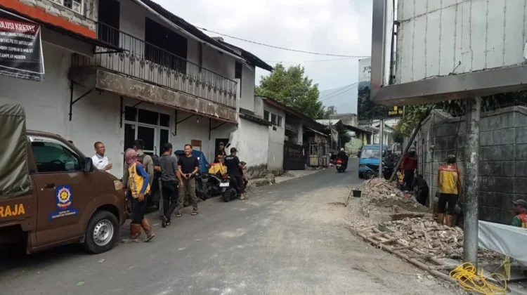 Gerbang Wisata Situ Tamansari Kabupaten Bogor Ditertibkan