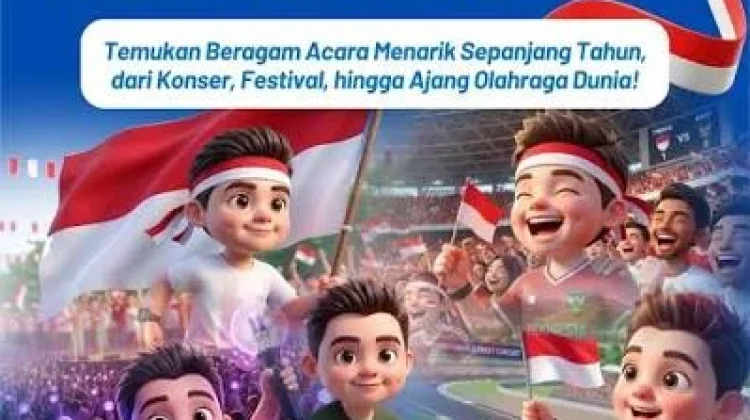 Pemerintah Luncurkan Kalender Event Indonesia 2026-2027