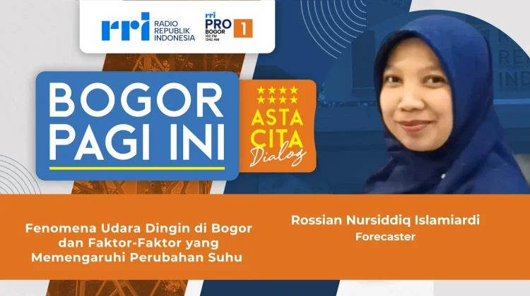 Suhu Bogor Turun, BMKG Sebut Fenomena Dingin Masih Normal
