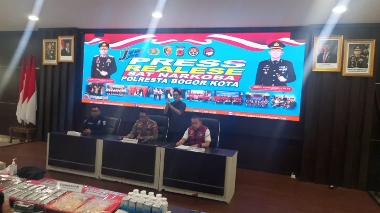 Selamatkan 382 Ribu Jiwa, Polresta Bogor Kota Ungkap 61 Kasus Narkoba