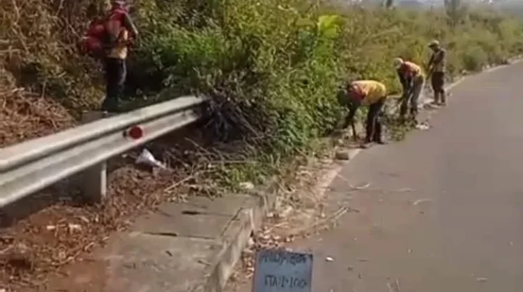 UPT Infrastruktur Ciawi Kabupaten Bogor Fokuskan Penataan Bahu Jalan
