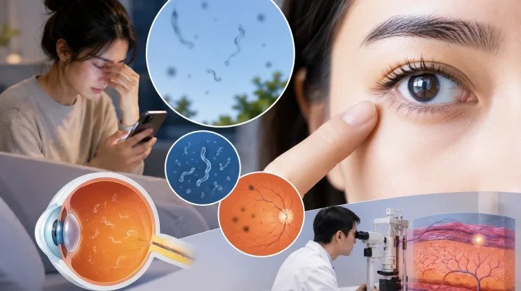 Dokter IPB Luruskan Mitos, Floaters Bukan akibat Terlalu Lama Main Gadget