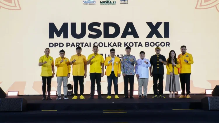 Ketua DPRD Kota Bogor Dorong Sinergi Antarpartai di Musda XI Golkar