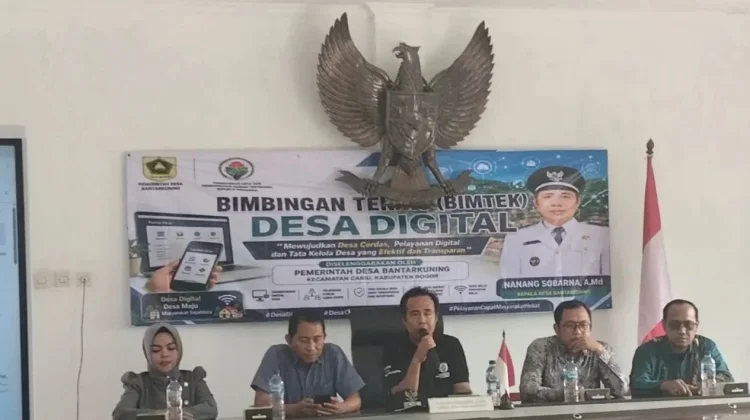 Desa Bantar Kuning Kecamatan Cariu Kabupaten Bogor menuju Desa Digital