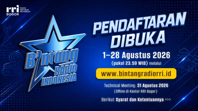 Bintang Radio Indonesia 2026 Kembali Digelar, Cek Persyaratan dan Pendaftarannya