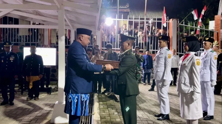 Bupati Bogor Jemput Bendera Pusaka di Malasari jelang Upacara HUT RI ke-81