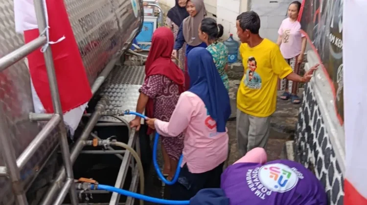 Warga Desa Ciadeg Kecamatan Cigombong Alami Kekeringan