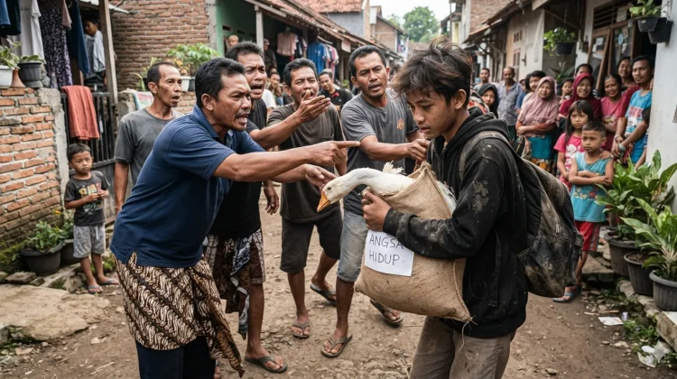 Polisi Amankan Remaja 17 Tahun, Diduga Mencuri Dua Ekor Angsa