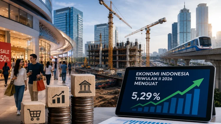 Konsumsi, Investasi, dan Kebijakan Pemerintah: Ekonomi Triwulan II 2026 Menguat