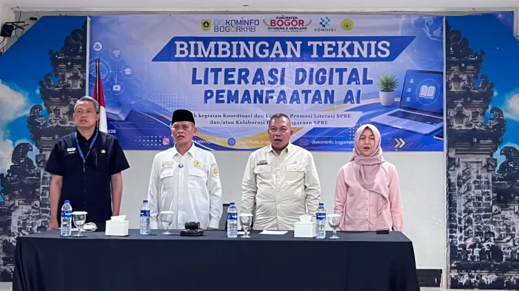 Diskominfo Bogor Dorong Guru PAUD Kuasai Literasi Digital dan AI