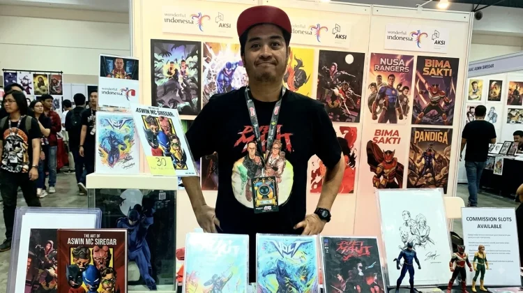 Aswin Mc Siregar, Dari Coretan Buku Tulis hingga Membangun Dunia Komik Indonesia