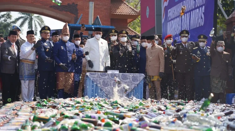 Polres Bogor Musnahkan Jutaan Obat Keras dan 3 Kg Sabu pada HUT ke-81 RI