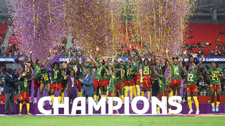 Cetak Sejarah, Tim Putri Kamerun Disambut Lautan Warga usai Juara WAFCON 2026