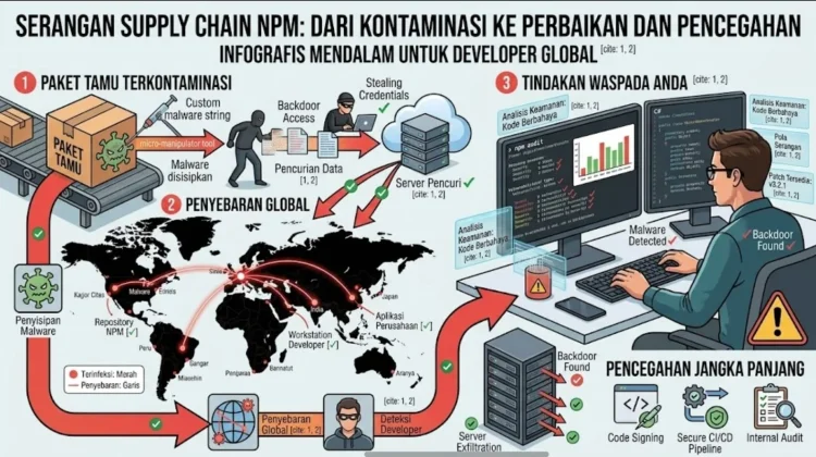 Ratusan Package NPM Dikompromikan, Ini Bahayanya