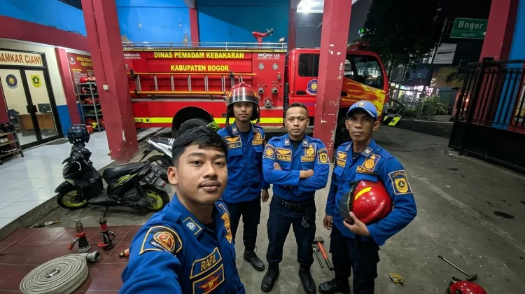 Kemarau Panjang, Damkar Ciawi Siaga 24 Jam Antisipasi Kebakaran