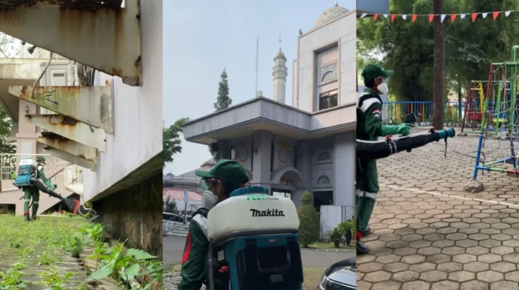 Masjid Raya Bogor Kini Lebih Aman dan Sehat Berkat Kolaborasi dengan Pestigo