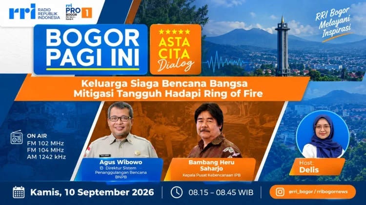Keluarga Siaga Bencana Jadi Pondasi Ketangguhan Hadapi Ring of Fire