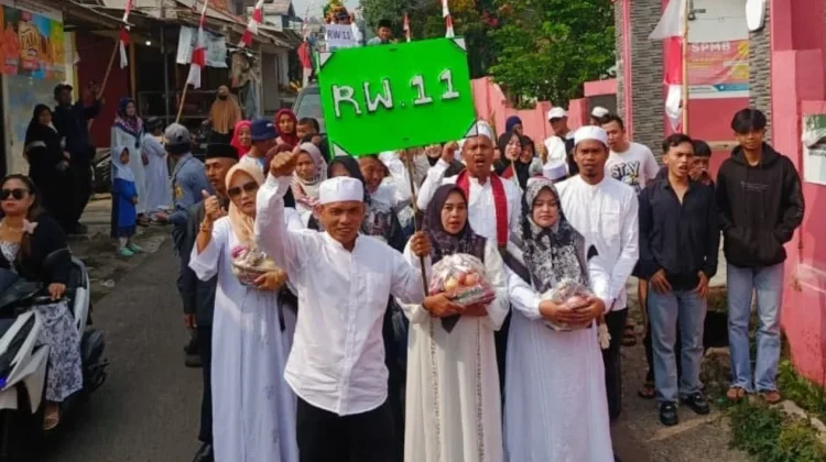 Pesan Perangi Narkoba Melalui Helaran Maulid di Tamansari Bogor