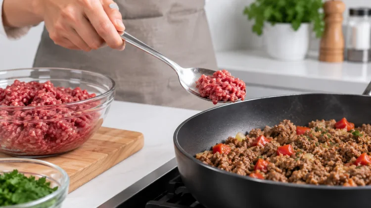 Hati-Hati! Sendok Bekas Daging Mentah Bisa Kontaminasi Makanan