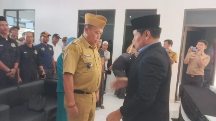 Antoni Subrata Dilantik dan Disumpah Sebagai Penjabat Kepala Desa Cikuda